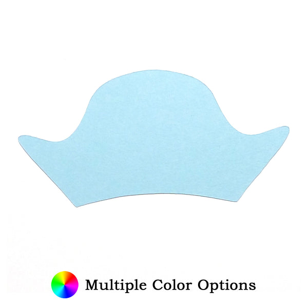 Pirate Hat Die Cut Shape - 25 per order (Pricing for sizes vary)