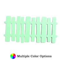 Plank Fence Die Cut Shape - 25 per order (Pricing for sizes vary)