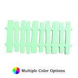 Plank Fence Die Cut Shape - 25 per order (Pricing for sizes vary)