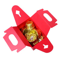 12 Pack - Red Gable Boxes
