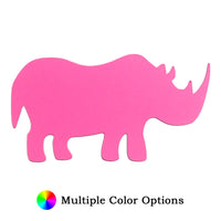 Rhino Die Cut Shape - 25 per order (Pricing for sizes vary)