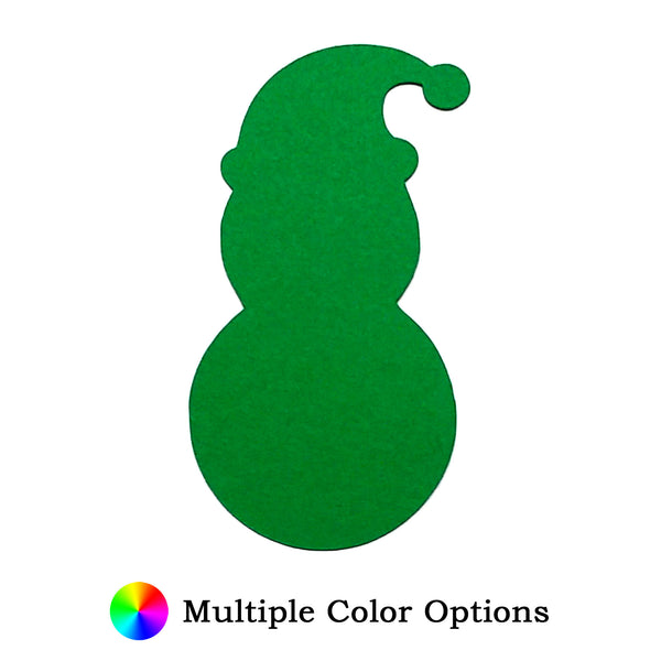 Santa Snowman Die Cut Shape - 25 per order (Pricing for sizes vary)