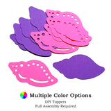 Seashell DIY Cupcake Topper (12 kits per order)