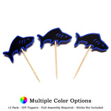 Shark DIY Cupcake Topper (12 kits per order)