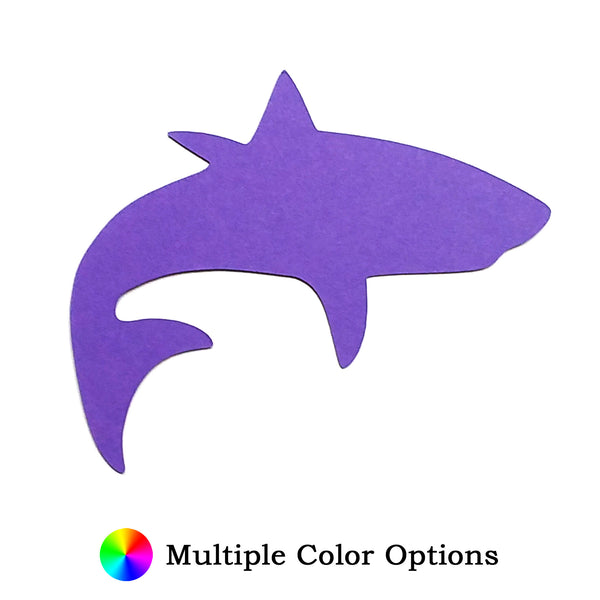 Shark Die Cut Shape #1 - 25 per order (Pricing for sizes vary)