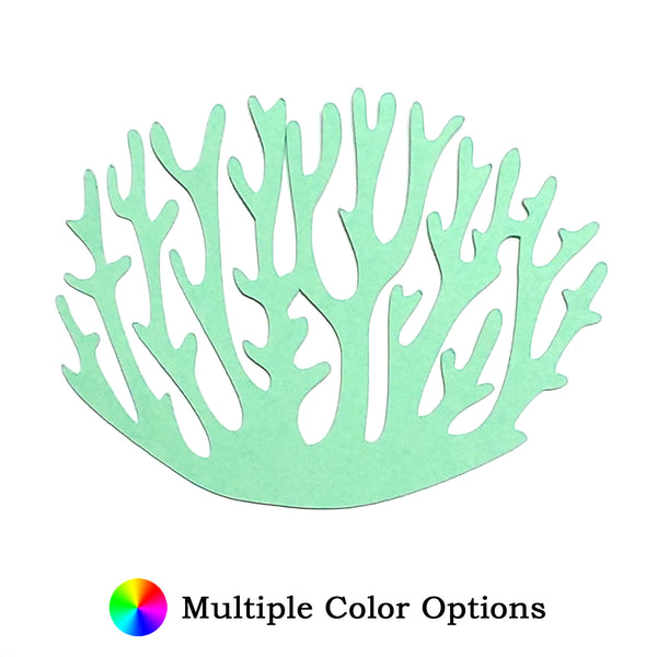 Short Coral Die Cut Shape #1 - 25 per order (Pricing for sizes vary)