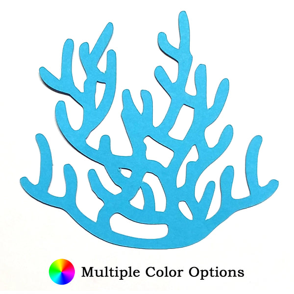 Short Coral Die Cut Shape #2 - 25 per order (Pricing for sizes vary)