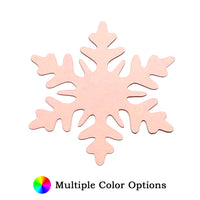 Snowflake Die Cut Shape - 25 per order (Pricing for sizes vary)