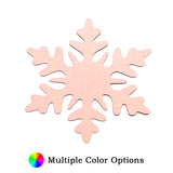Snowflake Die Cut Shape - 25 per order (Pricing for sizes vary)