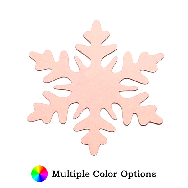 Snowflake Die Cut Shape - 25 per order (Pricing for sizes vary)