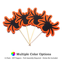 Spider DIY Cupcake Topper (12 kits per order)