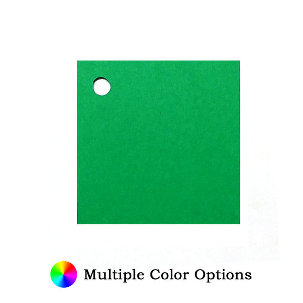 Square Gift Tags - 2" H x 2" W (25 per order)