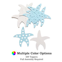 Starfish DIY Cupcake Topper (12 kits per order)