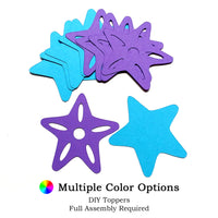 Starfish DIY Cupcake Topper (12 kits per order)