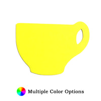 Teacup Die Cut Shape #2 - 25 per order (Pricing for sizes vary)