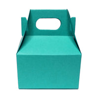 12 Pack - Teal Gable Boxes