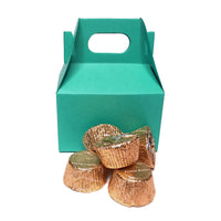 12 Pack - Teal Gable Boxes