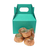 12 Pack - Teal Gable Boxes