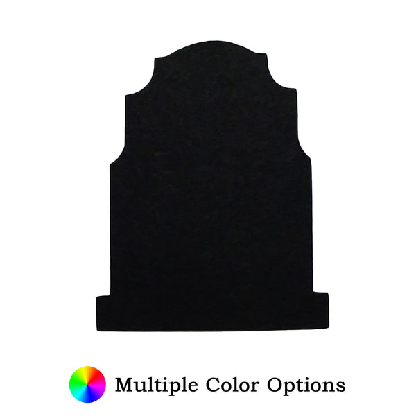Tombstone Die Cut Shape - 25 per order (Pricing for sizes vary)