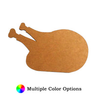 Roast Turkey Die Cut Shape - 25 per order (Pricing for sizes vary)