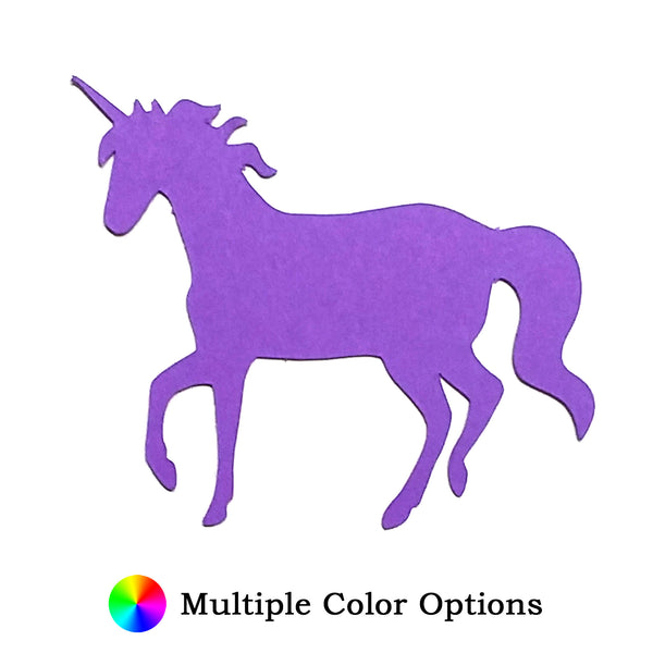 Unicorn Die Cut Shape - 25 per order (Pricing for sizes vary)