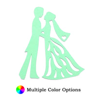 Wedding Couple Die Cut Shape - 25 per order (Pricing for sizes vary)