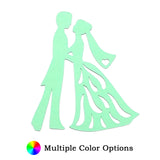 Wedding Couple Die Cut Shape - 25 per order (Pricing for sizes vary)