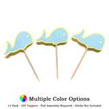 Whale DIY Cupcake Topper (12 kits per order)