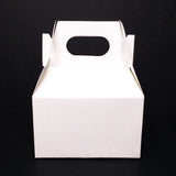 12 Pack - White Gable Boxes