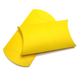 12 Pack - Yellow Pillow Boxes