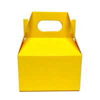 12 Pack - Yellow Gable Boxes