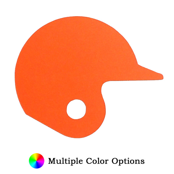 Baseball Helmet Die Cut Shape - 25 per order (Pricing for sizes vary)