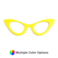 Glasses Die Cut Shape - 25 per order (Pricing for sizes vary)