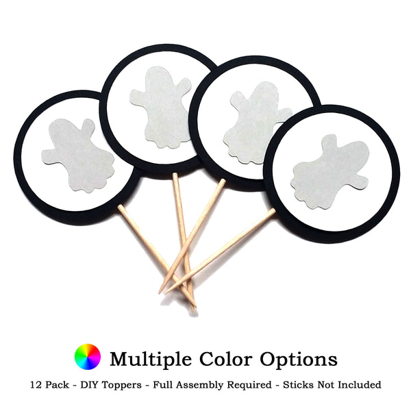 Ghost DIY Cupcake Toppers (12 kits per order)