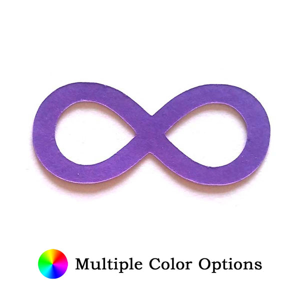 Infinity Die Cut Shape - 25 per order (Pricing for sizes vary)