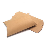 12 Pack - Brown Pillow Boxes