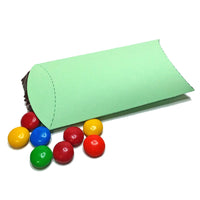12 Pack - Mint Green Pillow Boxes