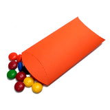 12 Pack - Orange Pillow Boxes
