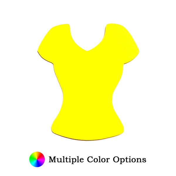 Shirt Die Cut Shape - 25 per order (Pricing for sizes vary)