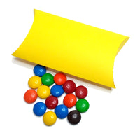 12 Pack - Yellow Pillow Boxes